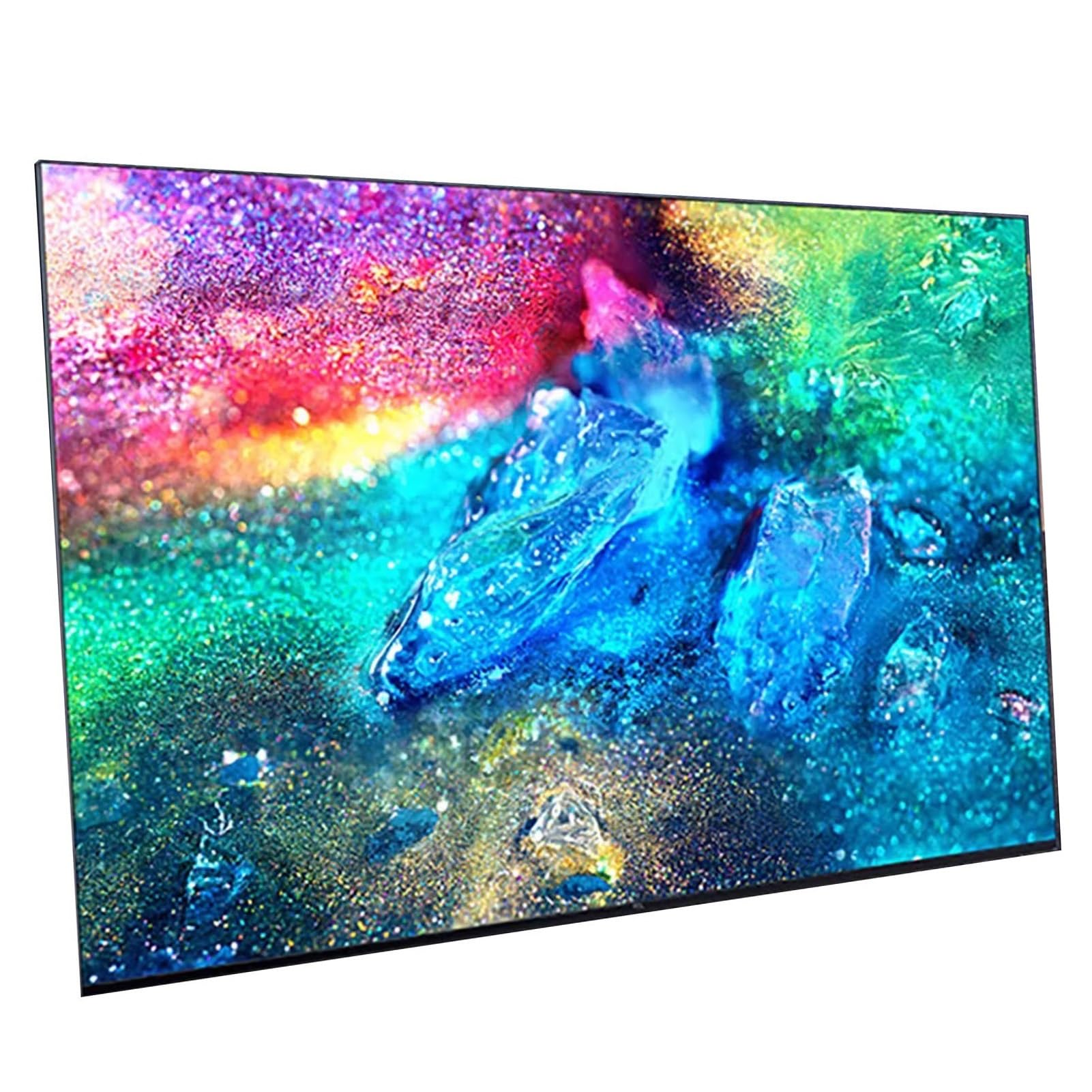 Amazon | 固定フレームプロジェクタースクリーン 60～92インチ 16:9 4K